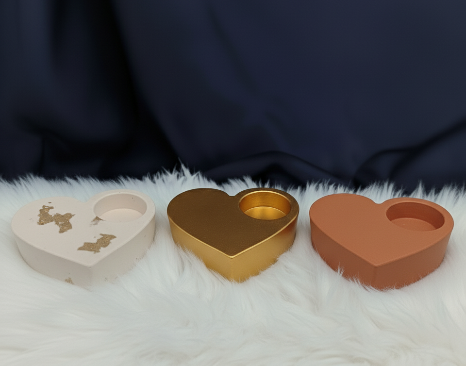 Collection - Porte-Bougies Cœur 🧡